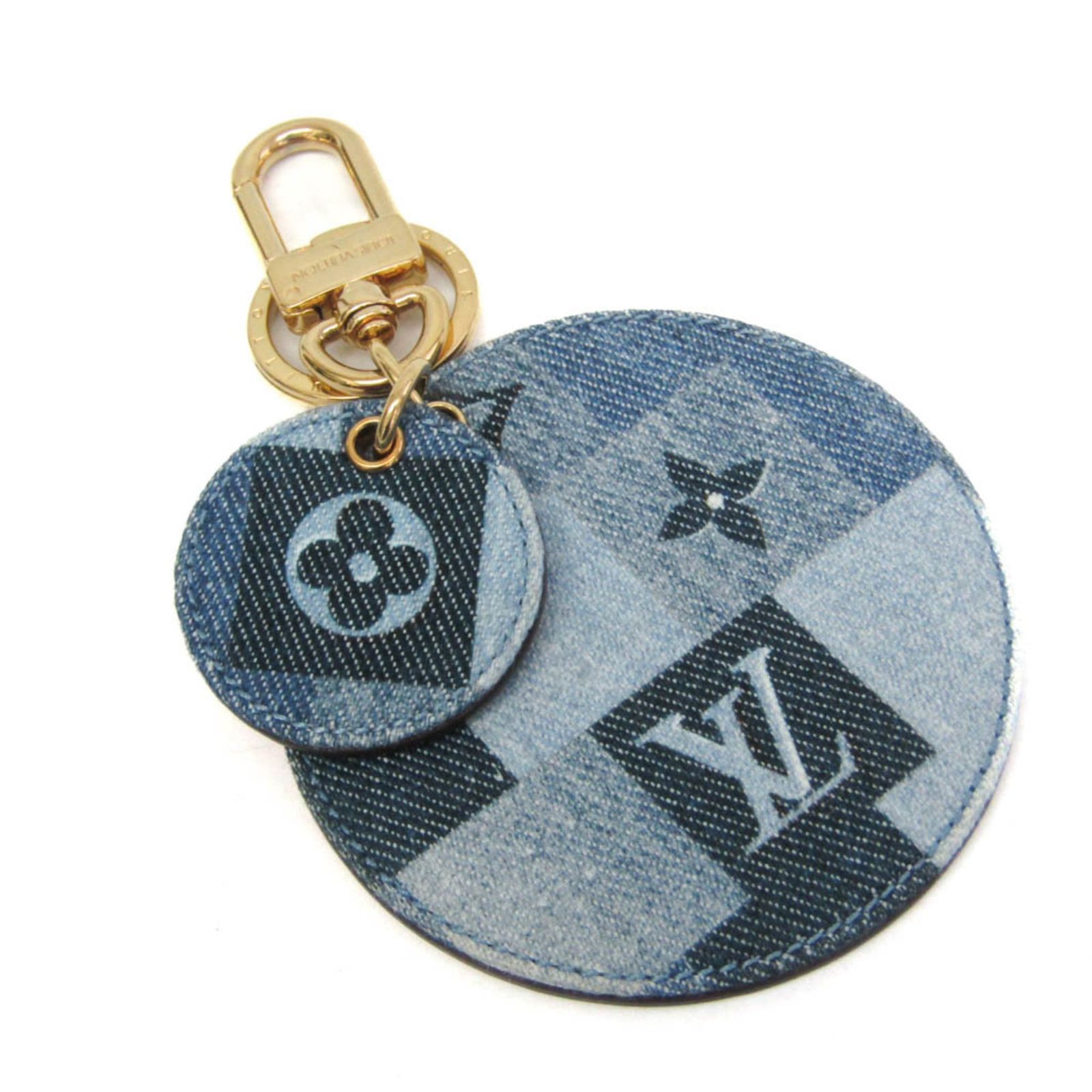 ルイ・ヴィトン(Louis Vuitton) ポルトクレ キーリング M69017 キーホルダー (ブルー,レッド)