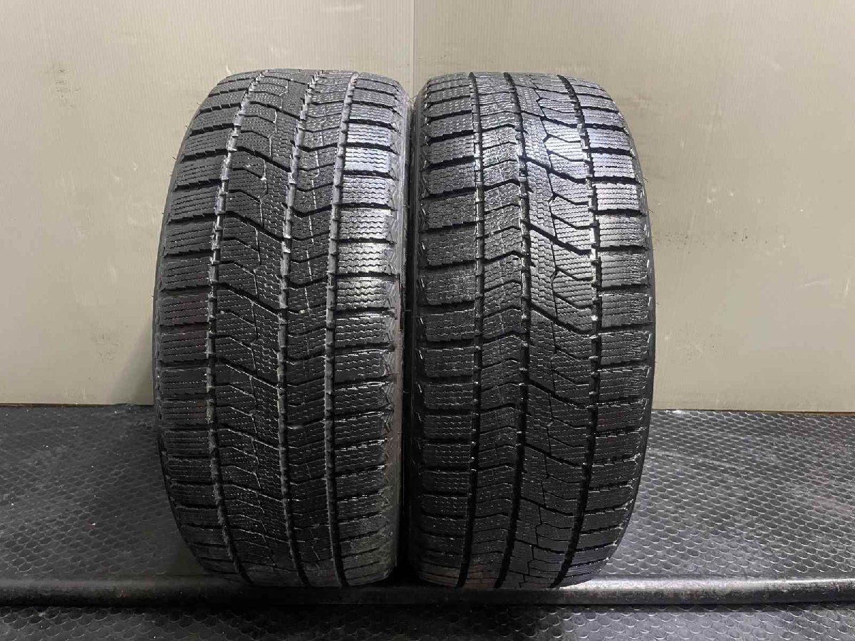 【走行短め】TOYO OBSERVE GIZ2 215/45R17 17インチ スタッドレス 2本 21年製 プリウス レクサスCT カローラツーリング等　(VTN752MS)