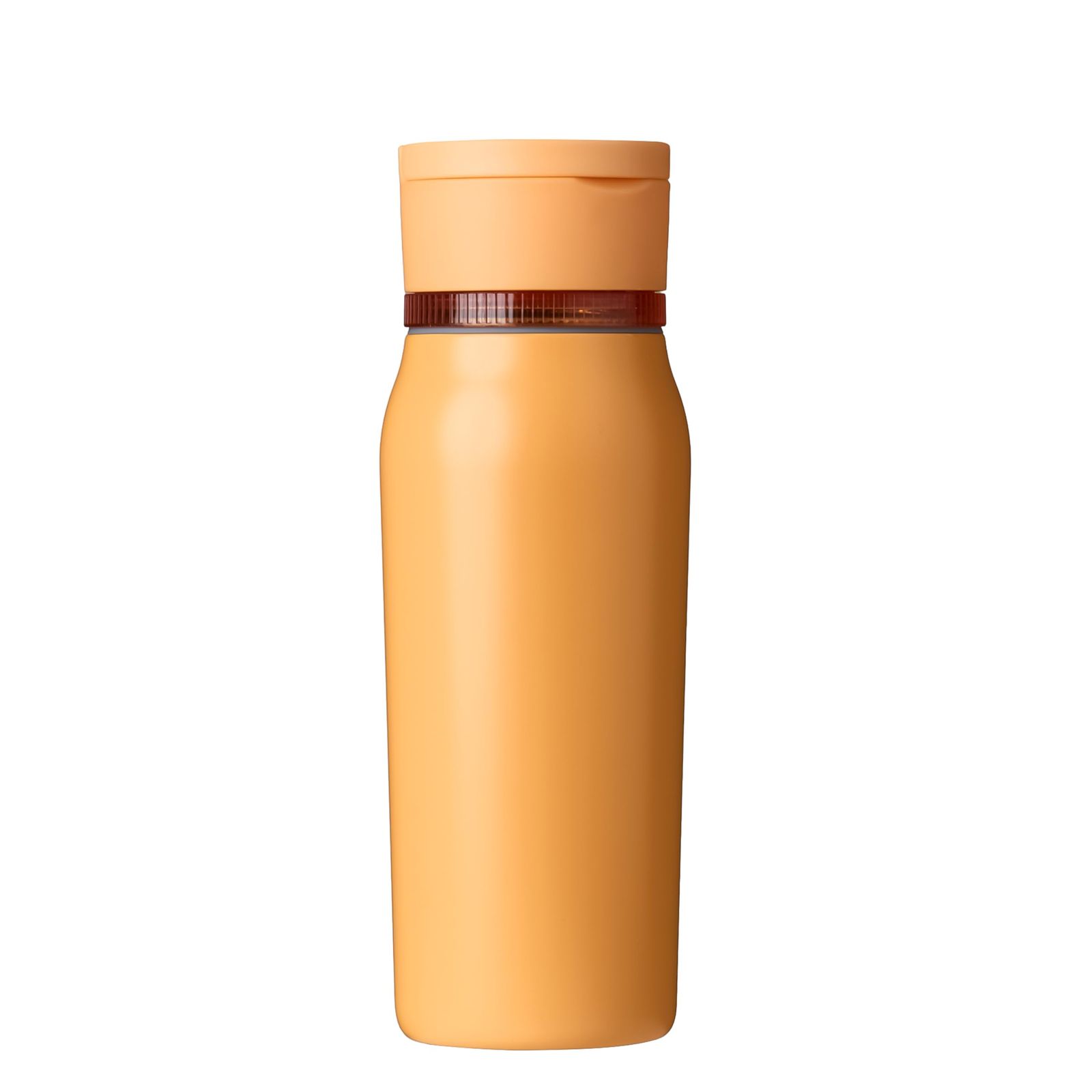 新品 ケヴンハウン(Kevnhaun) スマホスタンドになるステンレスボトル 610ml オレンジ 水筒 食洗機対応 丸洗い可能 保冷専用 真空断熱二重構造 ハンドル付き アウトドア KDS.9653