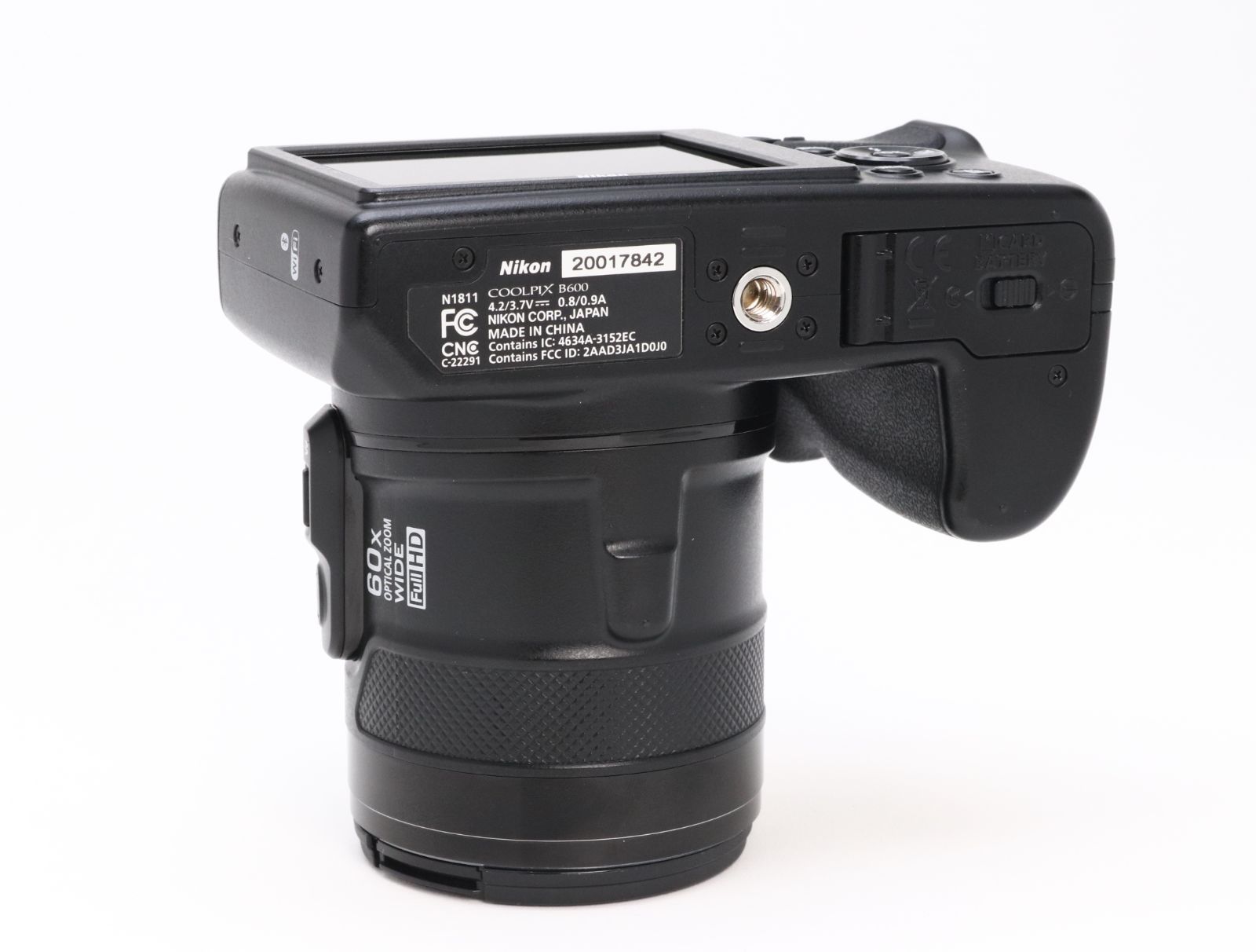 AA- (極上品) Nikon ニコン COOLPIX B600 ブラック 初期不良返品対応