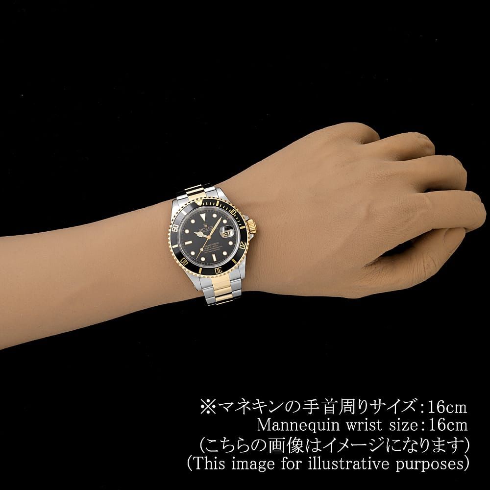 ロレックス サブマリーナ デイト 16613 ブラック オールトリチウム X番 中古 メンズ ロレックス サブマリーナ デイト 16613 ブラック オールトリチウム X番 中古 メンズ