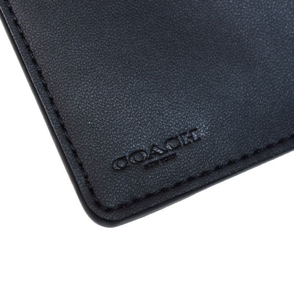 コーチ 財布 COACH コーティングキャンバス レザー シグネチャー ラブド ミディアム コーナー ジップ ウォレット 二つ折り財布 ブラウン CEC28
