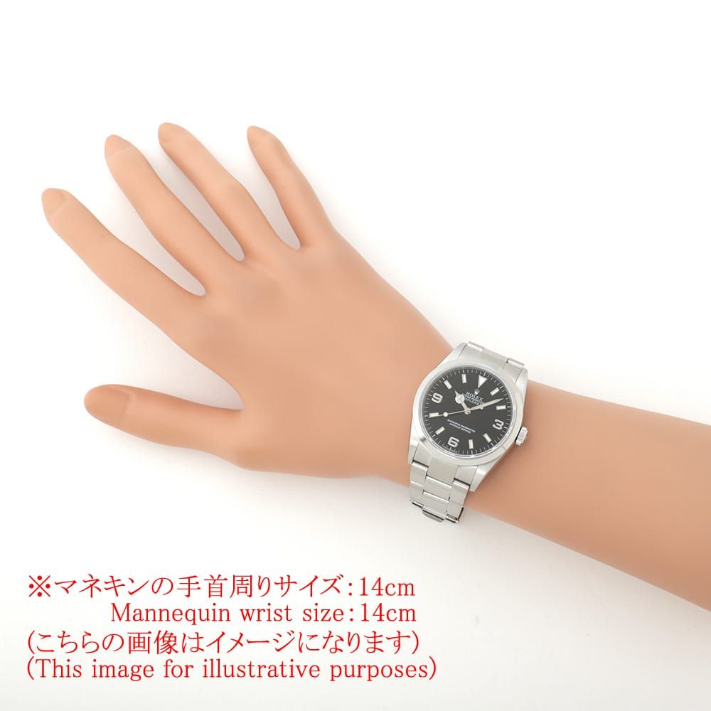 ロレックス エクスプローラーI 114270 ブラック F番 中古 メンズ