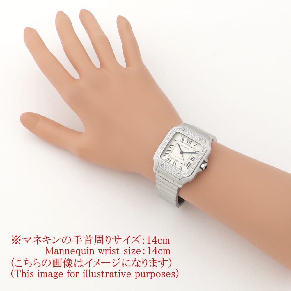 カルティエ サントス ドゥ カルティエ MM W4SA0005 中古 メンズ