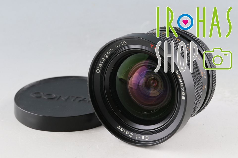 Contax Carl Zeiss Distagon T* 18mm F/4 AEG Lens for CY Mount #64056A2