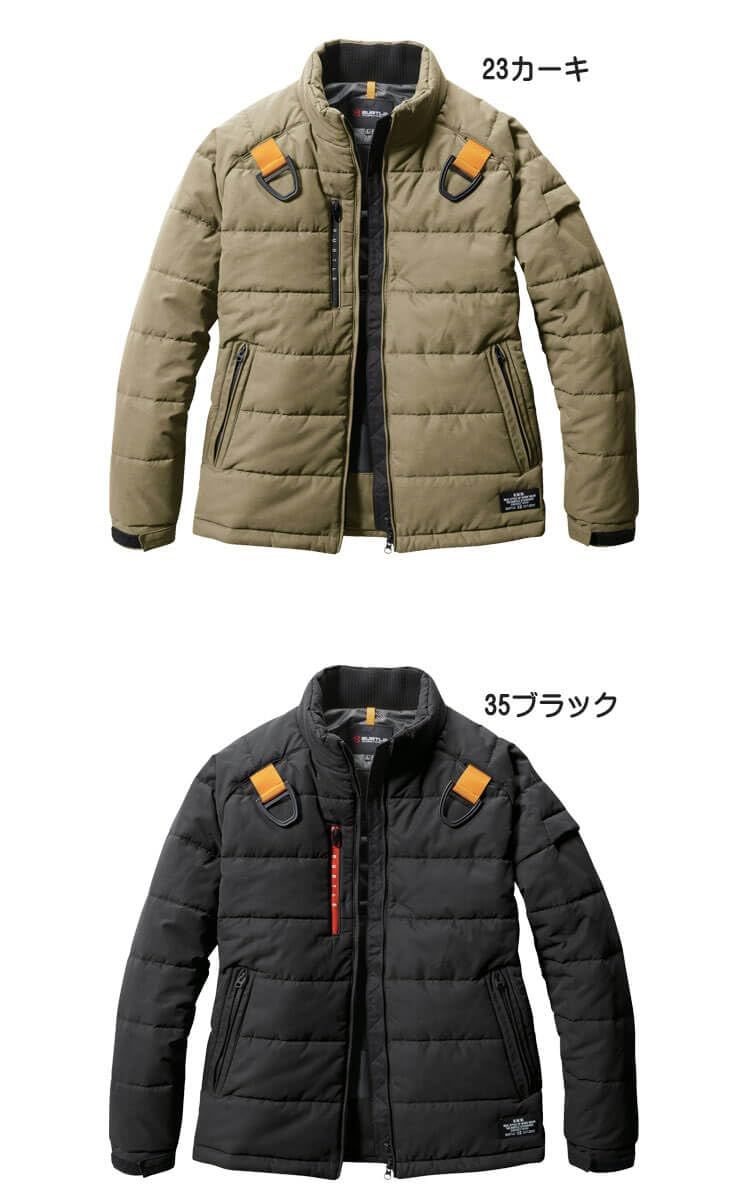 新品 [BURTLE] [バートル] 防寒着 サーモクラフト 防寒 ジャケット (単品) 5040 THERMOCRAFT M 60アッシュグレー