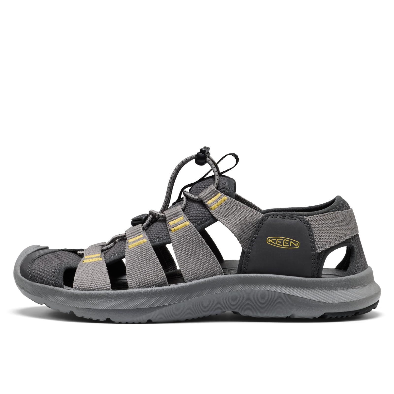 新品 KEEN メンズ Seanik H2 丈夫で軽量で快適なハイブリッドウォーター。 スチールグレー/クリームゴールド。 11.5 新品 KEEN メンズ Seanik H2 丈夫で軽量で快適なハイブリッドウォーター。 スチールグレー/クリームゴールド。 11.5