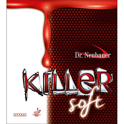 新品 JUIC (ジュウイック) 卓球 表ラバー キラーソフト (KILLER SOFT) Dr.Neubauer (ドクトルノイバウアー) レッド (RD) 厚さ2.0mm 1193