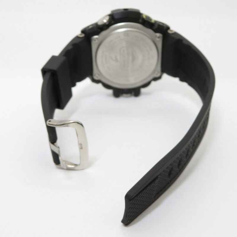 【瀬戸大橋店】 中古 G-SHOCK | ジーショック 腕時計 アナデジソーラー G-STEEL/GST-B100 Series GST-B100B-1A3JF ブラック 【131】