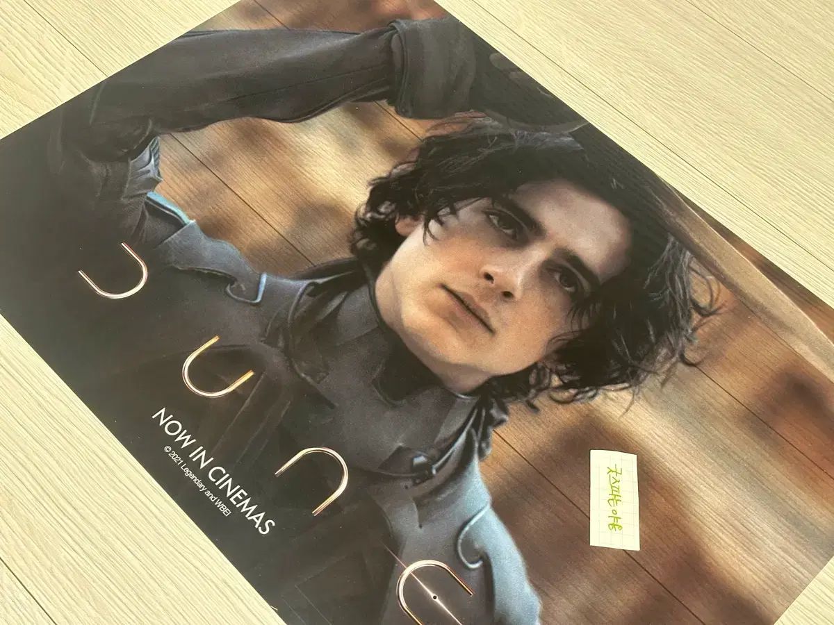 超レア限定モデル 映画 DUNE 1 アートワーク ポスター (A3) ティモシー・シャラメ アートワーク