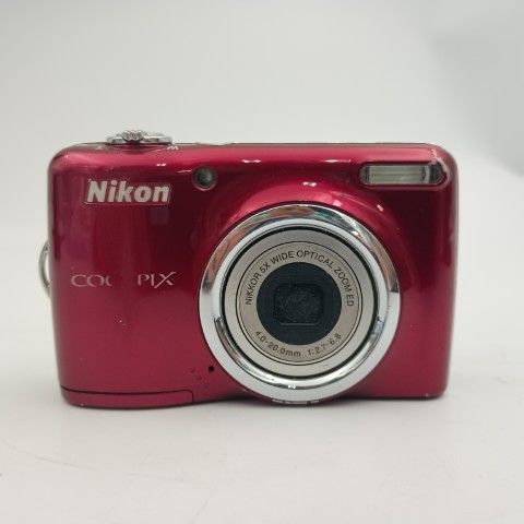 Nikon COOLPIX L23 Red コンパクトデジタルカメラ /