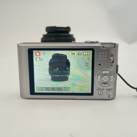 Panasonic LUMIX DMC-FX60 Silver コンパクトデジタルカメラ