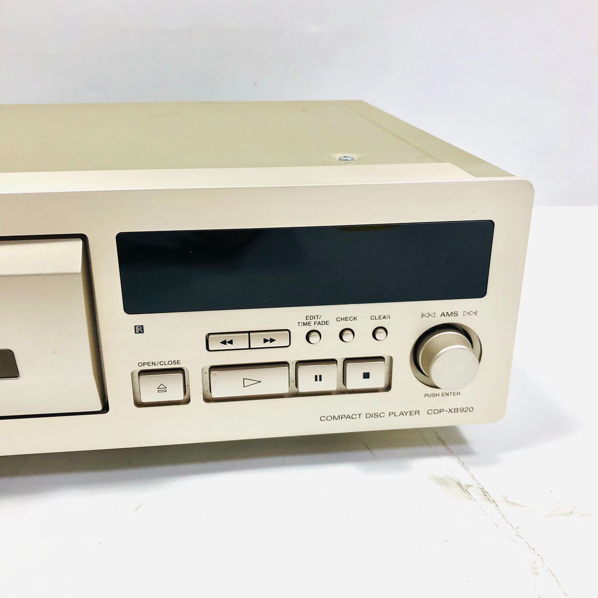 訳あり格安 SONY CDP-XB920 CDプレーヤー ソニー CDデッキ 光学固定式 