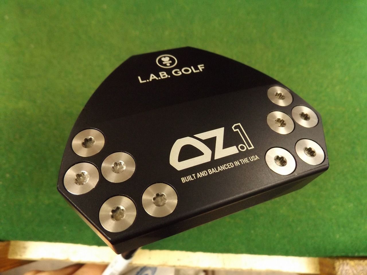 6106 L.A.B.GOLF OZ.1 34インチ カバー有 ラブゴルフ ゼロトルク パター .022636