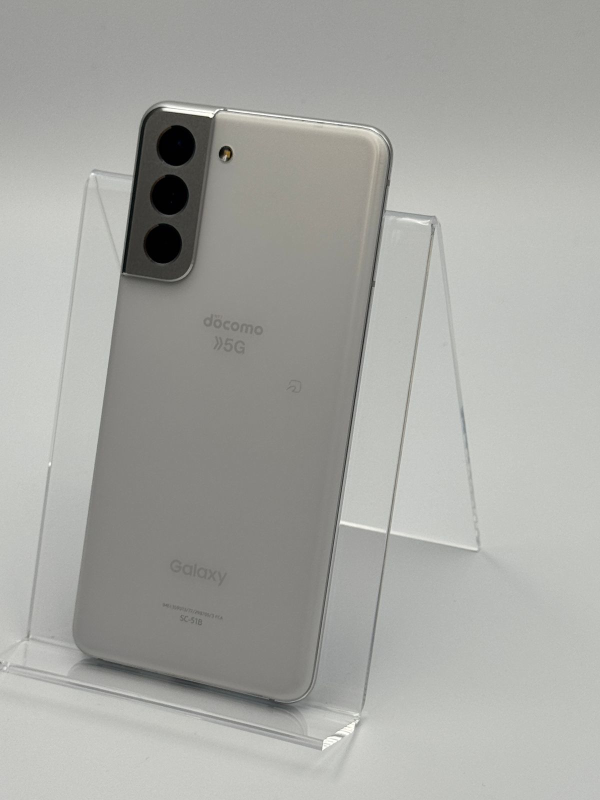 【箱付き中古B】Galaxy S21 5G SC-51B ファントムホワイト SIMフリー 白ロム