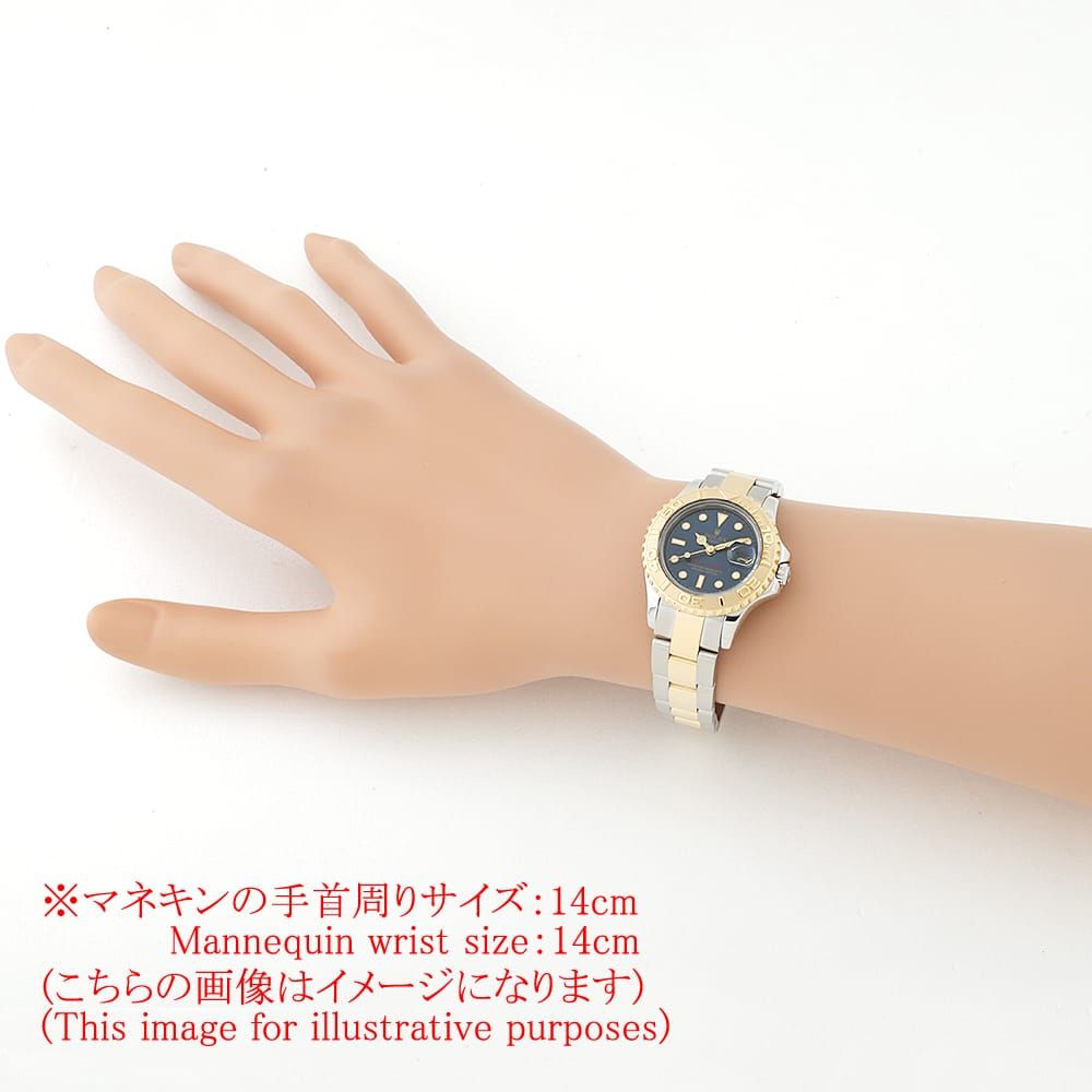 ロレックス ヨットマスター 69623 ブルー U番 中古 レディース ロレックス ヨットマスター 69623 ブルー U番 中古 レディース