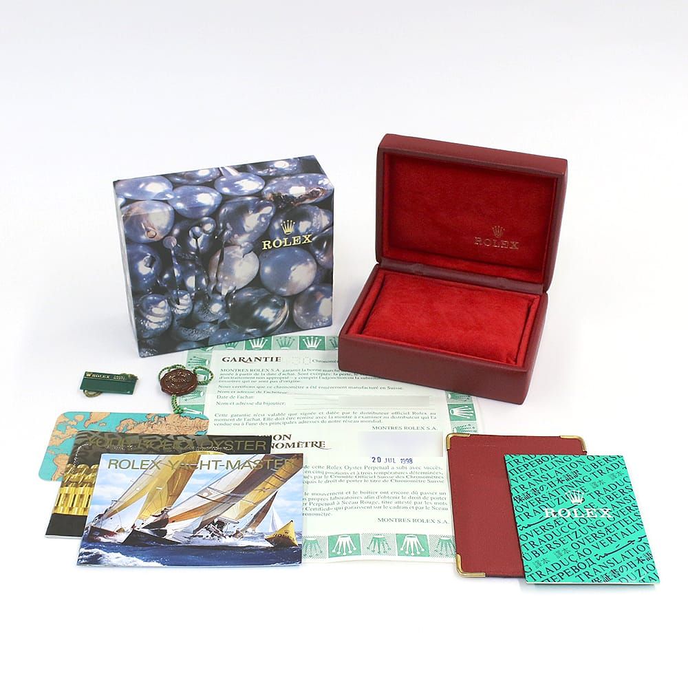 ロレックス ヨットマスター 69623 ブルー U番 中古 レディース ロレックス ヨットマスター 69623 ブルー U番 中古 レディース