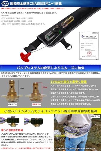 JES-BASARO (ジェスバサロ) 自動膨張式 ライフジャケット 救命胴衣 自動/手動双方対応モデル 2Wayモデル 釣り 大人用 腰巻き 腰 ベルト 日本国内メーカー B-Life-Jac-MN/AT 日本語取り扱い説明書 CO2高圧縮 6ecfe10b JES-BASARO (ジェスバサロ) 自動膨張式 ライフジャケット 救命胴衣 自動/手動双方対応モデル 2Wayモデル 釣り 大人用 腰巻き 腰 ベルト 日本国内メーカー B-Life-Jac-MN/AT 日本語取り扱い説明書 CO2高圧縮 6ecfe10b