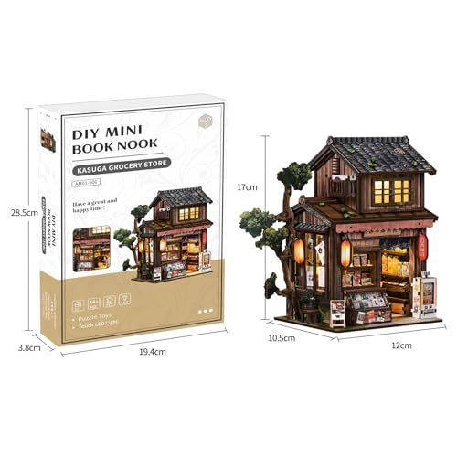 ミニチュアハウス ドールハウス ブックヌック キット 木製 DIY 立体 趣味 手作り(昭和の雑貨屋)★m ed5bc6b2 ミニチュアハウス ドールハウス ブックヌック キット 木製 DIY 立体 趣味 手作り(昭和の雑貨屋)★m ed5bc6b2