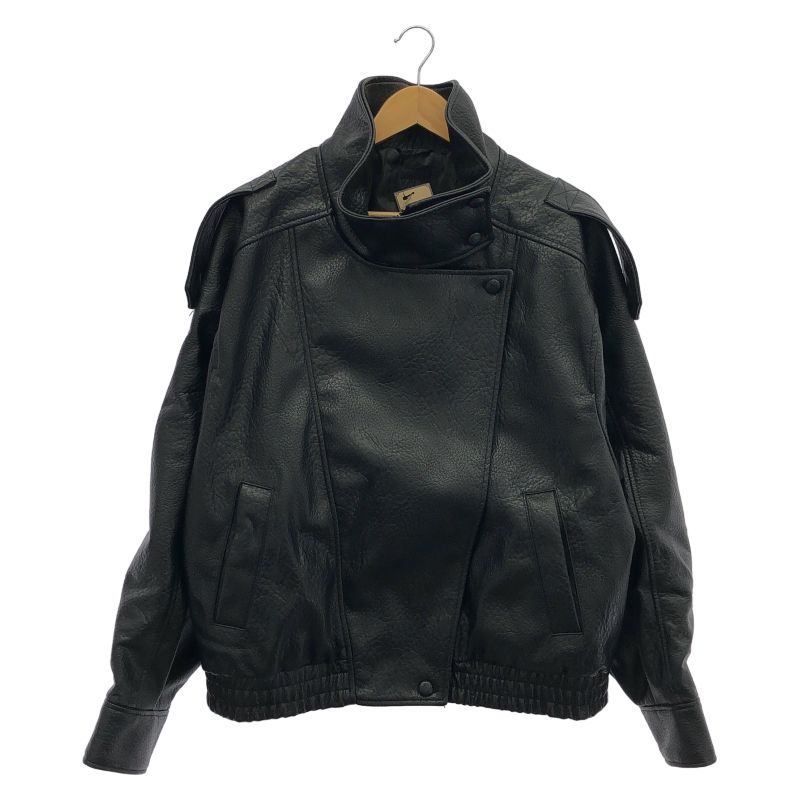 中古】ZARA フェイクレザージャケット サイズXL ザラ[24] - メルカリ
