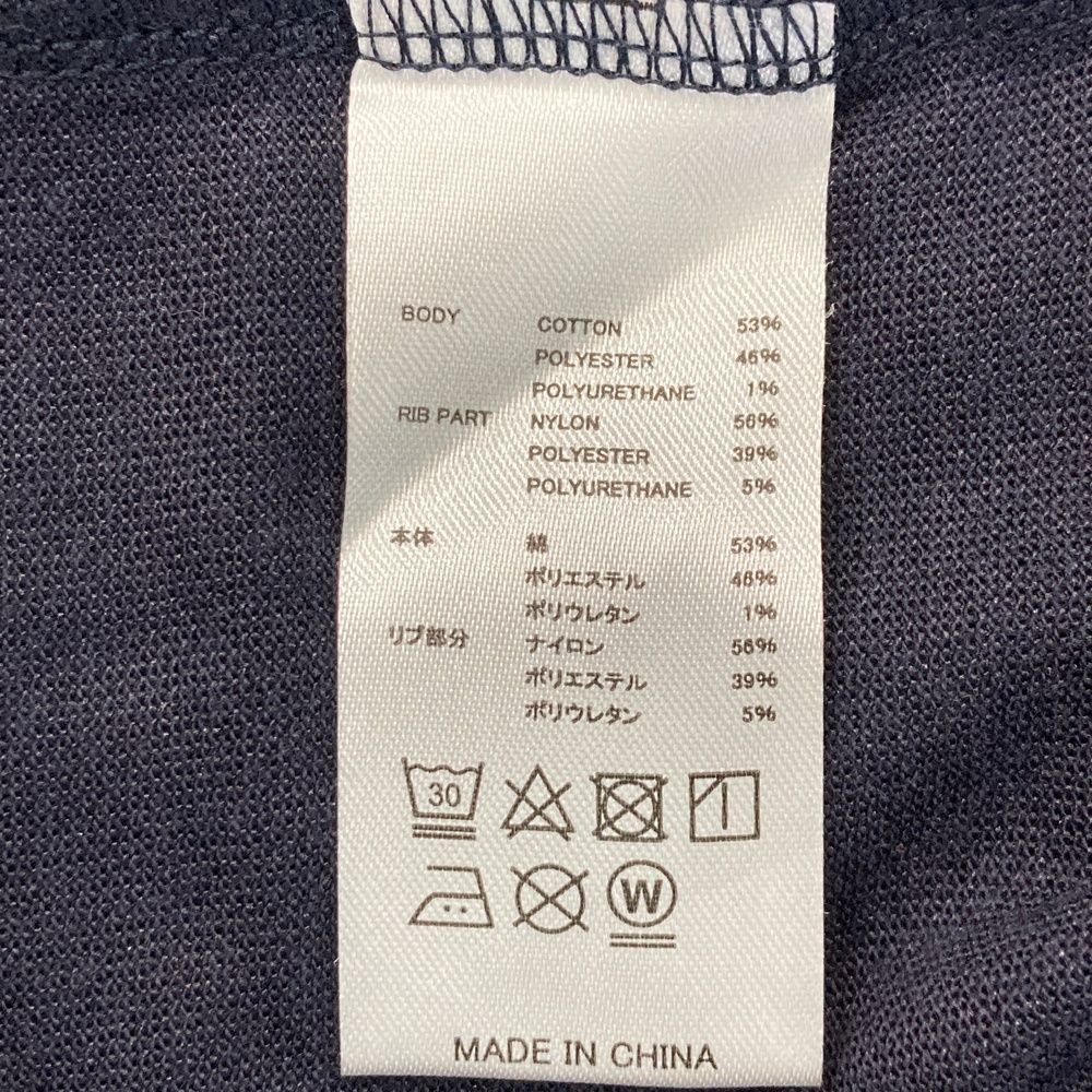 【アルチビオ】極美品 モックネック 総柄 ネイビー 36サイズ レディース サイズ：36 ARCHIVIO アルチビオ ×NEW ERA モックネック 半袖Tシャツ