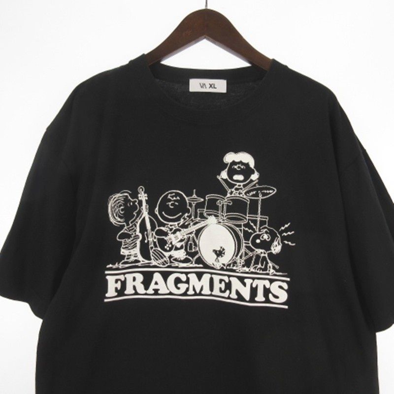 フラグメントデザイン FRAGMENT DESIGN ×VA ×PEANUTS Tシャツ 半袖 VBM-25200-C ブラック XL フラグメントデザイン FRAGMENT DESIGN ×VA ×PEANUTS Tシャツ 半袖 VBM-25200-C ブラック XL