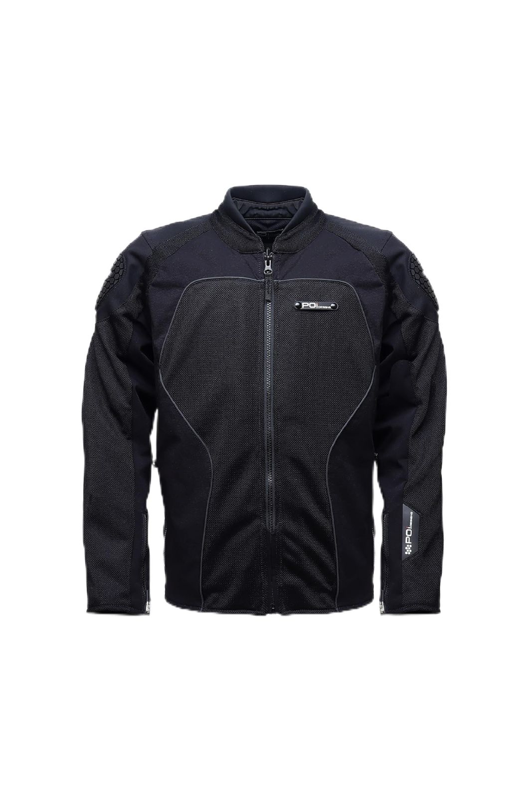 新品 [ピーオーアイデザイン] プロテクタージャケット SPORT PROTECTIVE MESH JACKET ブラック