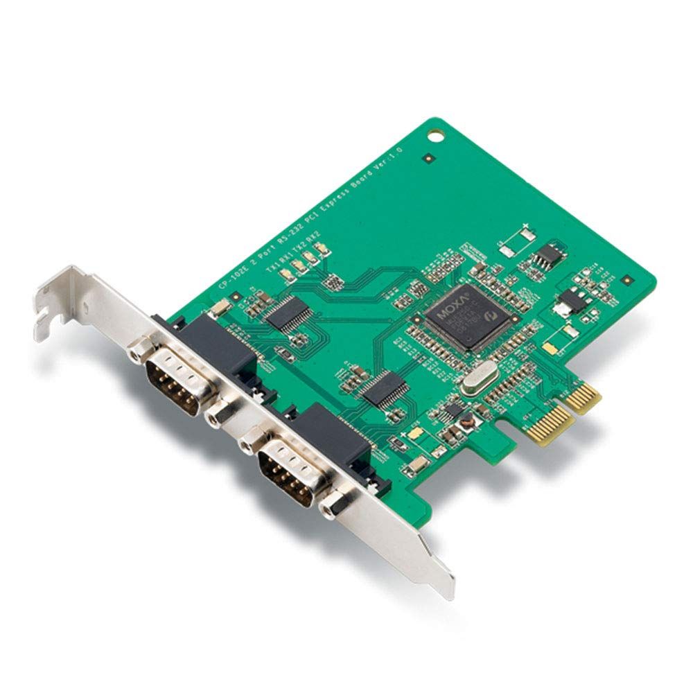新品 MOXA 2ポートRS-232 スマートPCI Expressボード CP-102E