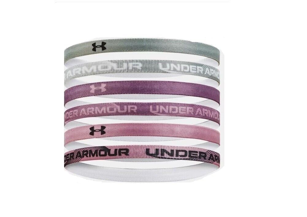 新品 Under Armour ガールズ グラフィック ヘッドバンド 6個パック (501)ミスティパープル/ピンクエリクサー/ピンクエリクサー One Size