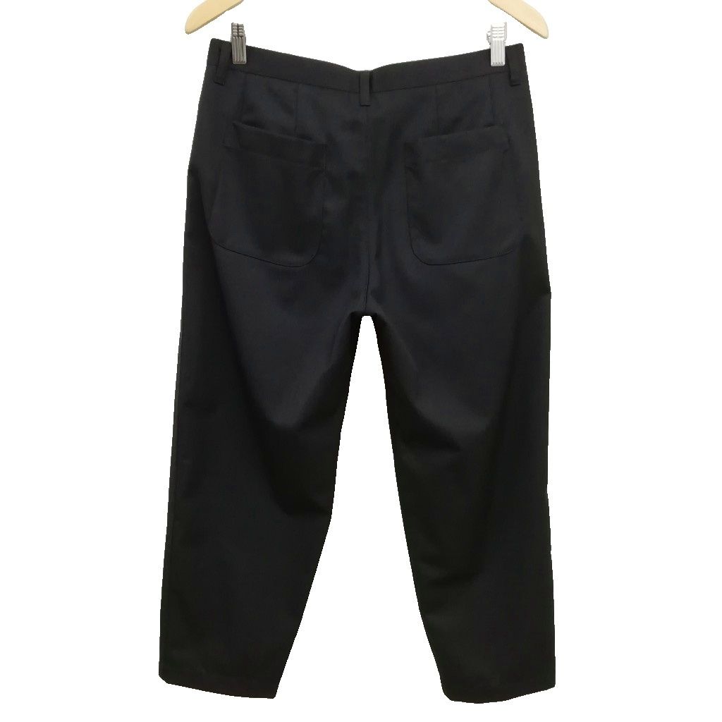 トリココムデギャルソン tricot COMME des GARCONS TT-P001 AD2017 タックパンツ テーパードパンツ 美品 M ブラック トリココムデギャルソン tricot COMME des GARCONS TT-P001 AD2017 タックパンツ テーパードパンツ 美品 M ブラック