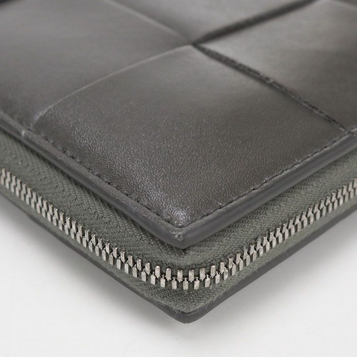 BOTTEGA VENETA ボッテガ・ヴェネタ ジップアラウンドウォレット カセット 814649 長財布ラウンドファスナー カーフ【中古】 レディース BOTTEGA VENETA ボッテガ・ヴェネタ ジップアラウンドウォレット カセット 814649 長財布ラウンドファスナー カーフ【中古】 レディース