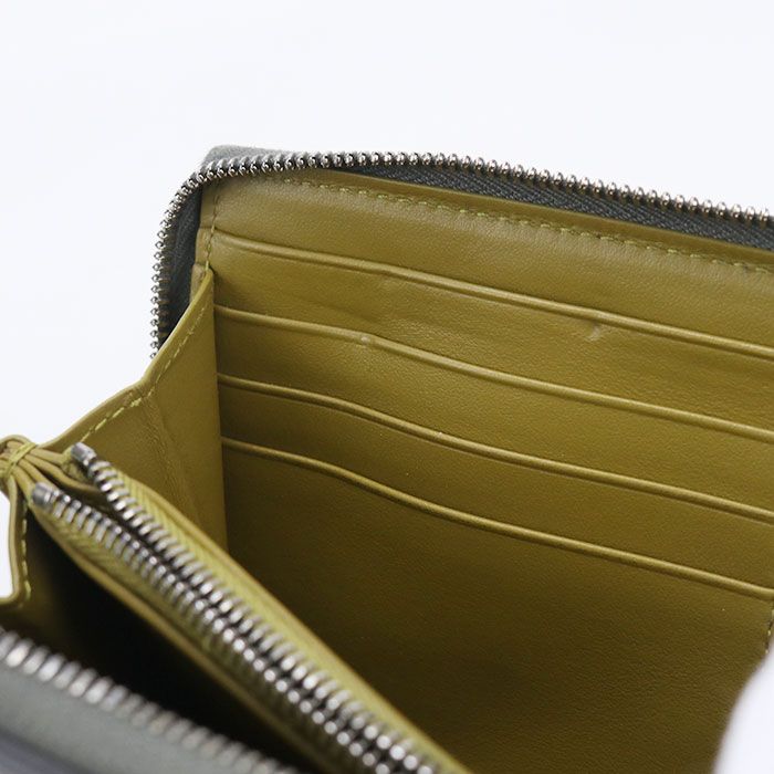 BOTTEGA VENETA ボッテガ・ヴェネタ ジップアラウンドウォレット カセット 814649 長財布ラウンドファスナー カーフ【中古】 レディース BOTTEGA VENETA ボッテガ・ヴェネタ ジップアラウンドウォレット カセット 814649 長財布ラウンドファスナー カーフ【中古】 レディース