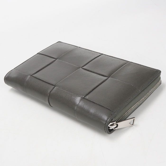 BOTTEGA VENETA ボッテガ・ヴェネタ ジップアラウンドウォレット カセット 814649 長財布ラウンドファスナー カーフ【中古】 レディース BOTTEGA VENETA ボッテガ・ヴェネタ ジップアラウンドウォレット カセット 814649 長財布ラウンドファスナー カーフ【中古】 レディース