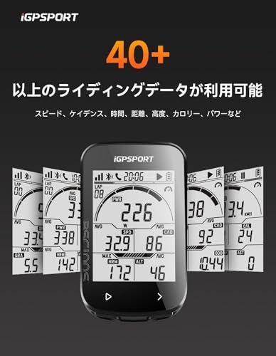 iGPSPORT BSC100S サイクルコンピュータ GPSサイコン 自転車スピードメーター Bluetooth5.0&ANT+対応ワイヤレスケイデンス・スピードセンサー＆パワーメーター Type-C 高速充電と2.6インチ大型 LCD 自 6dacd029