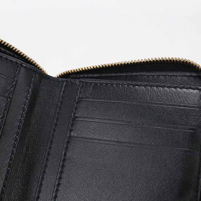 BOTTEGA VENETA ボッテガ・ヴェネタ ジップアラウンドウォレット カセット 二つ折り財布 ラムスキン【中古】 レディース BOTTEGA VENETA ボッテガ・ヴェネタ ジップアラウンドウォレット カセット 二つ折り財布 ラムスキン【中古】 レディース