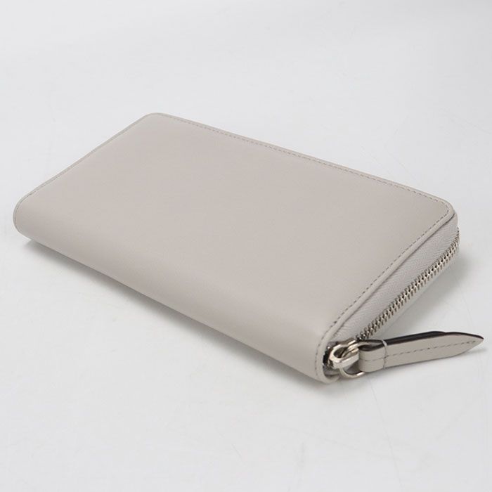 GUCCI グッチ ジップアラウンドウォレット GGマーモント 790057 長財布ラウンドファスナー レザー グレー【中古】 レディース GUCCI グッチ ジップアラウンドウォレット GGマーモント 790057 長財布ラウンドファスナー レザー グレー【中古】 レディース