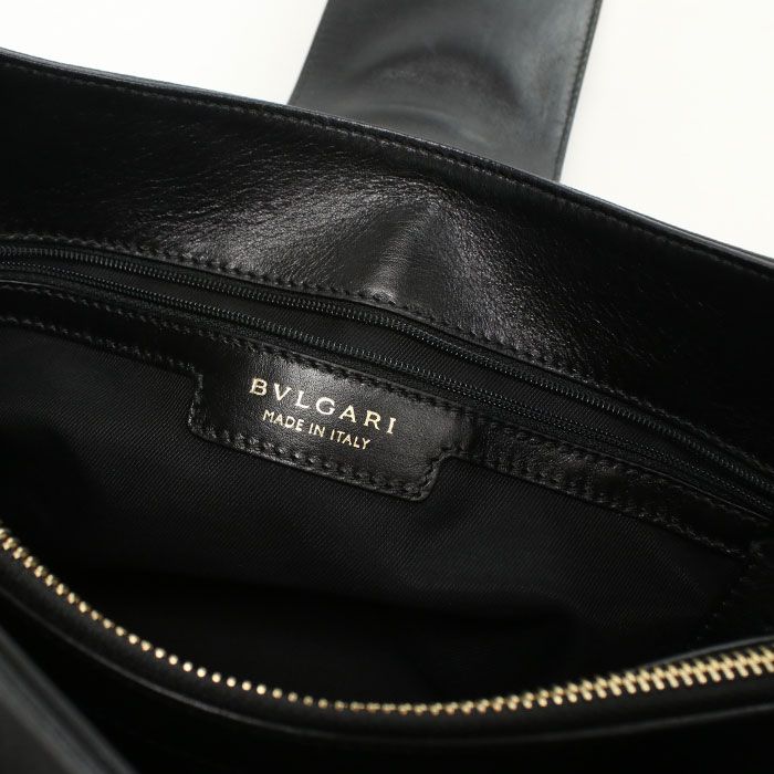 BVLGARI ブルガリ ワンショルダー チャンドラ ショルダーバッグ カーフ【中古】 レディース
