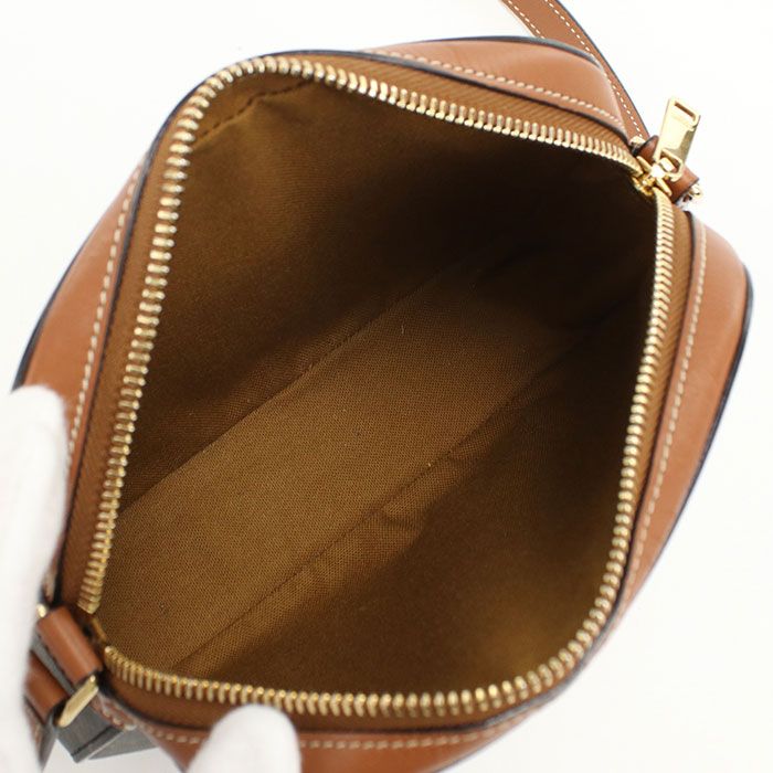 CELINE セリーヌ トリオンフキャンバス 191522 斜め掛け ショルダーバッグ PVC/カーフ【中古】 レディース