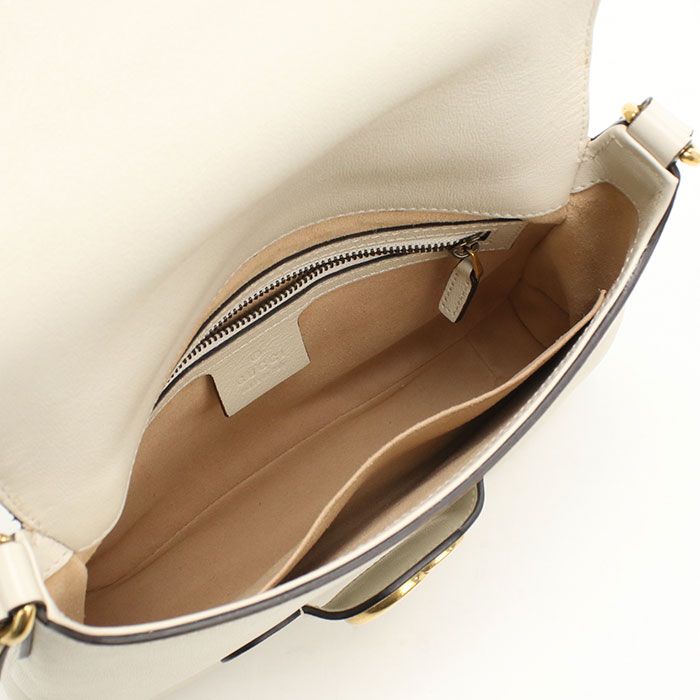 GUCCI グッチ GGマーモント 648934 斜め掛け ショルダーバッグ/レザー【中古】 レディース