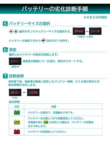 メルテック(meltec) 大自工業 バッテリー診断機(LEDデジタル表示) DC12V 診断内容:CCA値・CA値・MCA値 バッテリー劣化・発電状態&始動能力検知 [ ML-102 ]wb 056d1ad7
