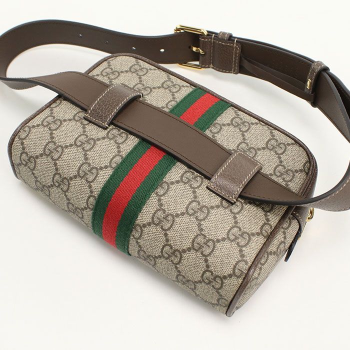 GUCCI グッチ ベルトバッグ オフィディア 517076 ボディバッグ GGスプリーム/レザー【中古】 レディース GUCCI グッチ ベルトバッグ オフィディア 517076 ボディバッグ GGスプリーム/レザー【中古】 レディース