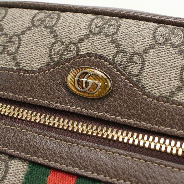 GUCCI グッチ ベルトバッグ オフィディア 517076 ボディバッグ GGスプリーム/レザー【中古】 レディース GUCCI グッチ ベルトバッグ オフィディア 517076 ボディバッグ GGスプリーム/レザー【中古】 レディース