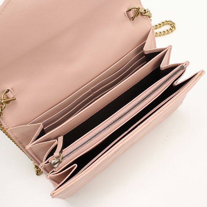 GUCCI グッチ GGマーモント 474575 チェーンウォレット/キルティングレザー【中古】 レディース GUCCI グッチ GGマーモント 474575 チェーンウォレット/キルティングレザー【中古】 レディース