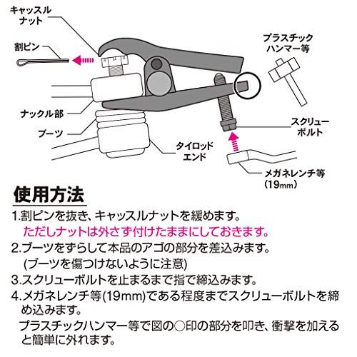 (STRAIGHT/ストレート) タイロッドエンドセパレーター 19-1257wb 5a5c0859 (STRAIGHT/ストレート) タイロッドエンドセパレーター 19-1257wb 5a5c0859