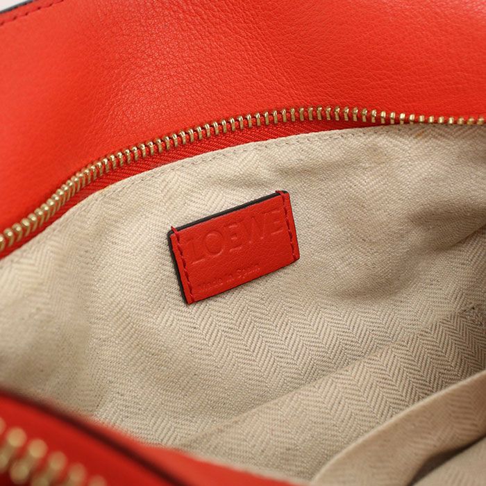 LOEWE ロエベ 2WAY パズル ハンドバッグ カーフ【中古】 レディース