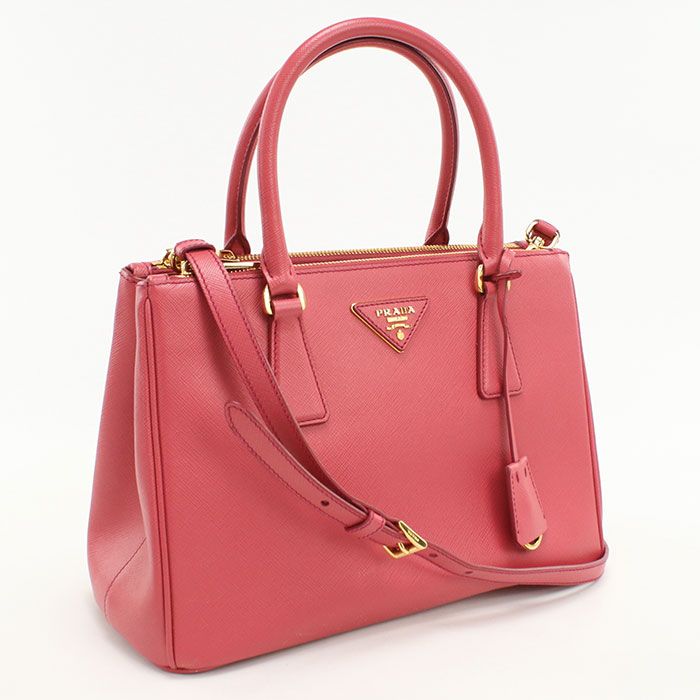 PRADA プラダ 2WAY ガレリア トートバッグ レザー【中古】 レディース