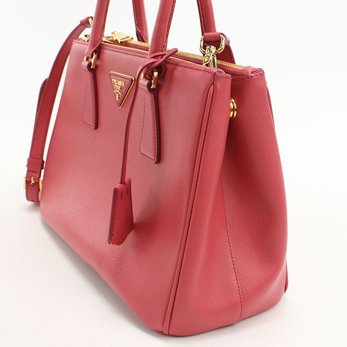 PRADA プラダ 2WAY ガレリア トートバッグ レザー【中古】 レディース