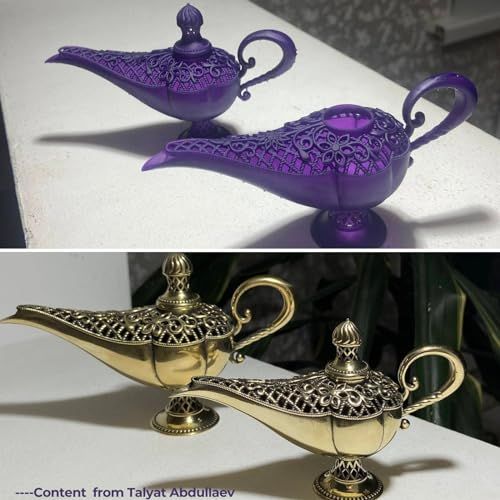 Siraya Tech Cast 3Dプリンターレジン - Castable 簡単に使用でき、簡単に焼けるUV硬化型フォトポリマーレジン、ジュエリー＆金属部品に最適、405nm、パープル、500gwb 116e0887