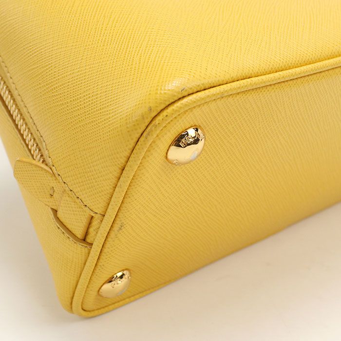PRADA プラダ ミニ バッグ サフィアーノレザー BL0838 ハンドバッグ レザー【中古】 レディース