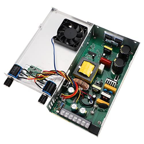 DROK スイッチング電源 AC 110/220V→DC 0-48V 0-10A 480W 電圧調整可能 安定化デンゲン 直流でんげん変換器 過負荷電圧遮断 放熱ファン付き コンバーターwb 775f33f6